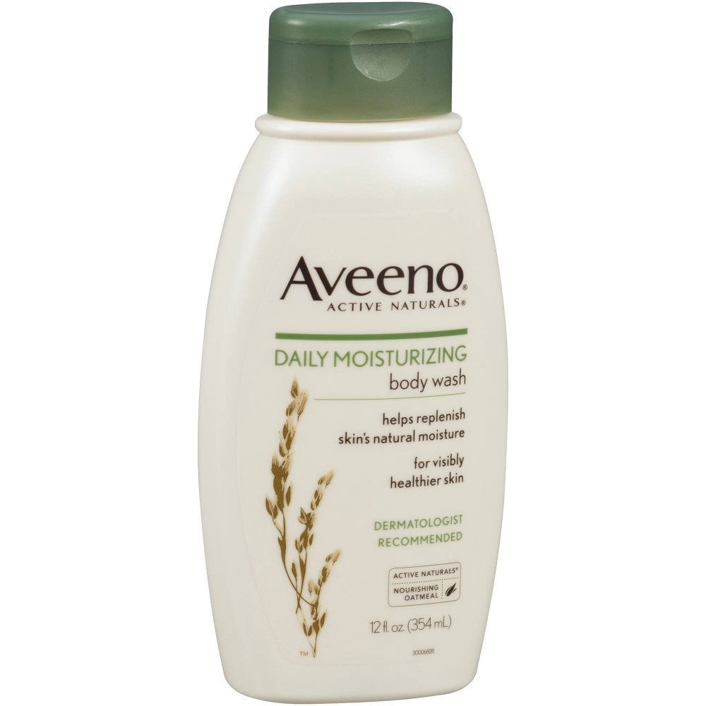 AVEENO Active Naturals Daily Moisturizing Body Wash 12 oz Pack of 7