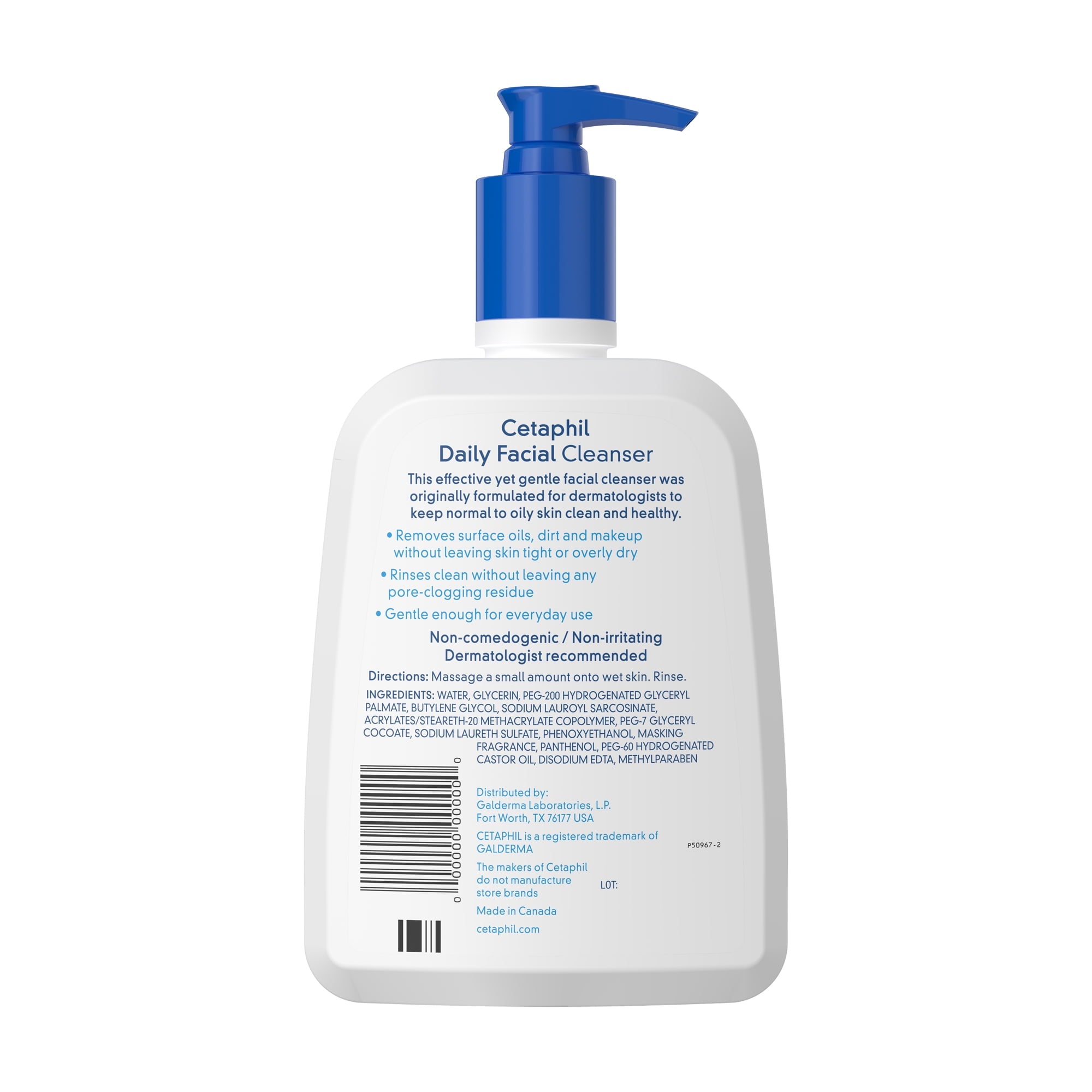 Cetaphil Daily Facial Cleanser, 8 Fl Oz