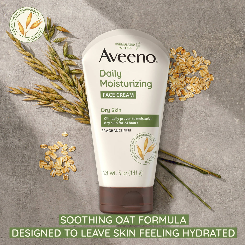 Aveeno Daily Moisture Face + Body Lotion Bundle