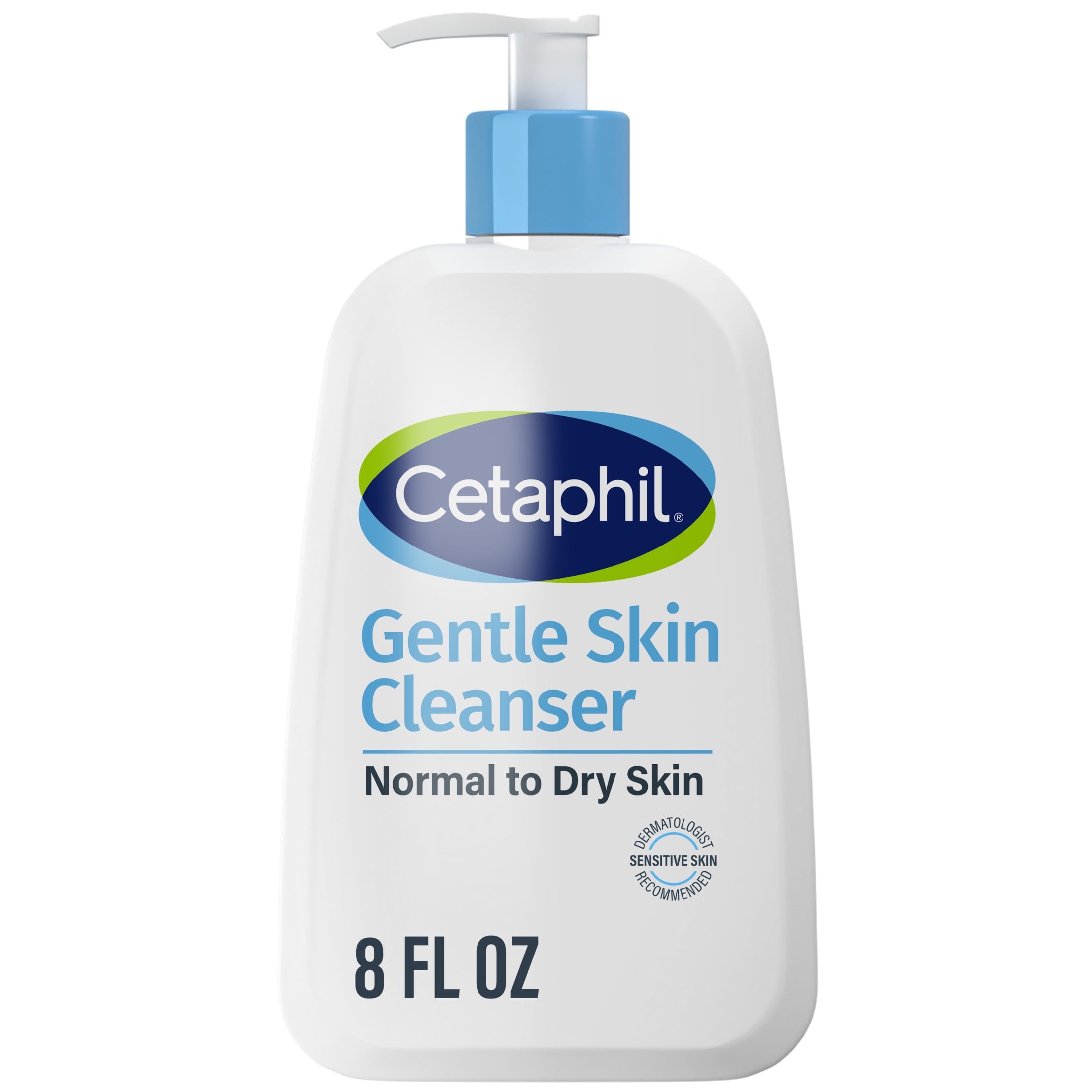 (3 pack) Cetaphil Face Wash Hydrating Gentle Skin Cleanser for Dry to Normal Sensitive Skin, 8 fl oz