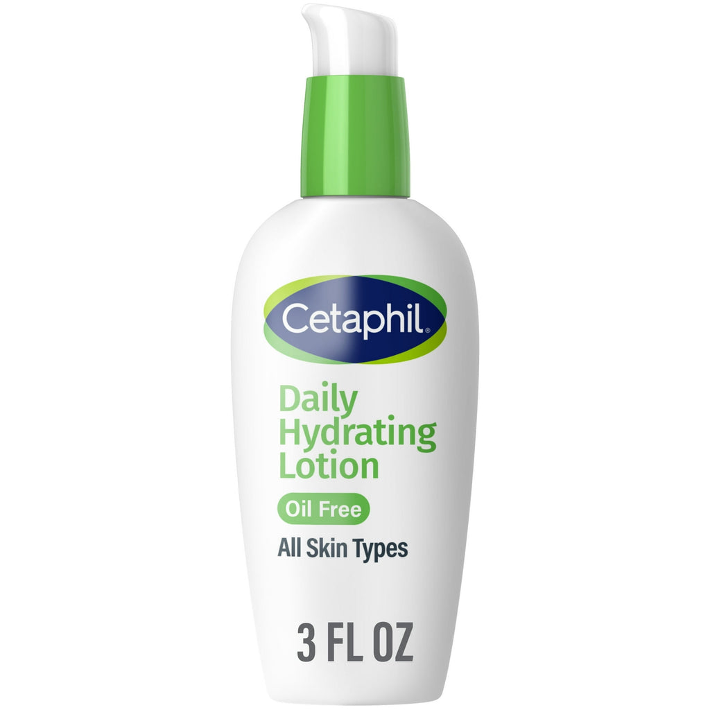 Cetaphil Daily Hydrating Lotion with Hyaluronic Acid, 3 Oz - 2 Pack