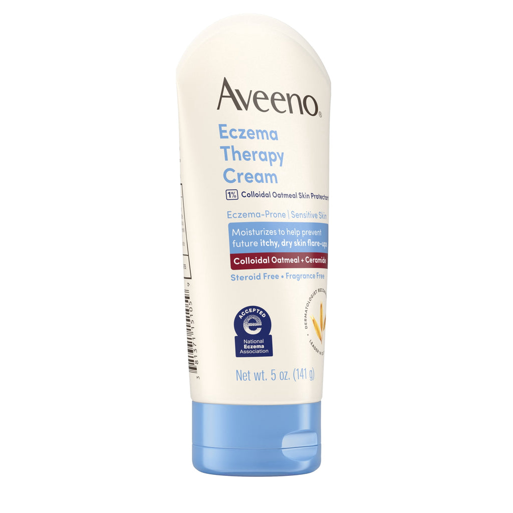 Aveeno Eczema Therapy Daily Soothing Body Cream, Steroid-Free, 5 oz