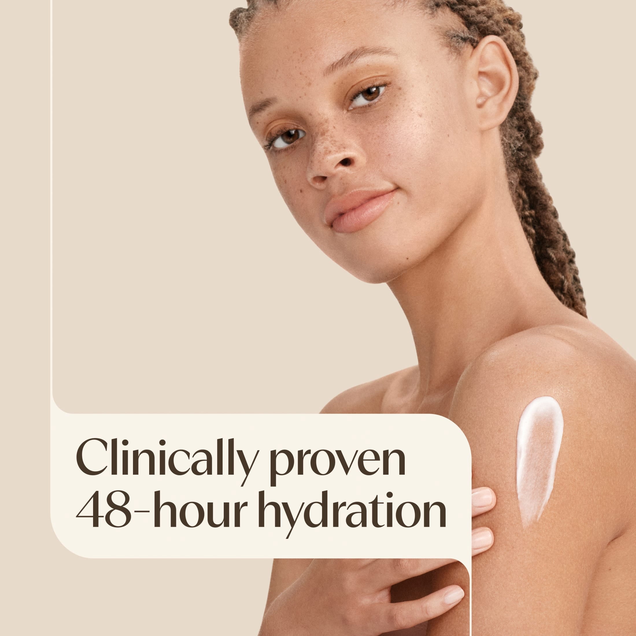 Aveeno Daily Moisturizing Body Lotion and Facial Moisturizer for Face, Body and Dry Skin, 18 fl oz