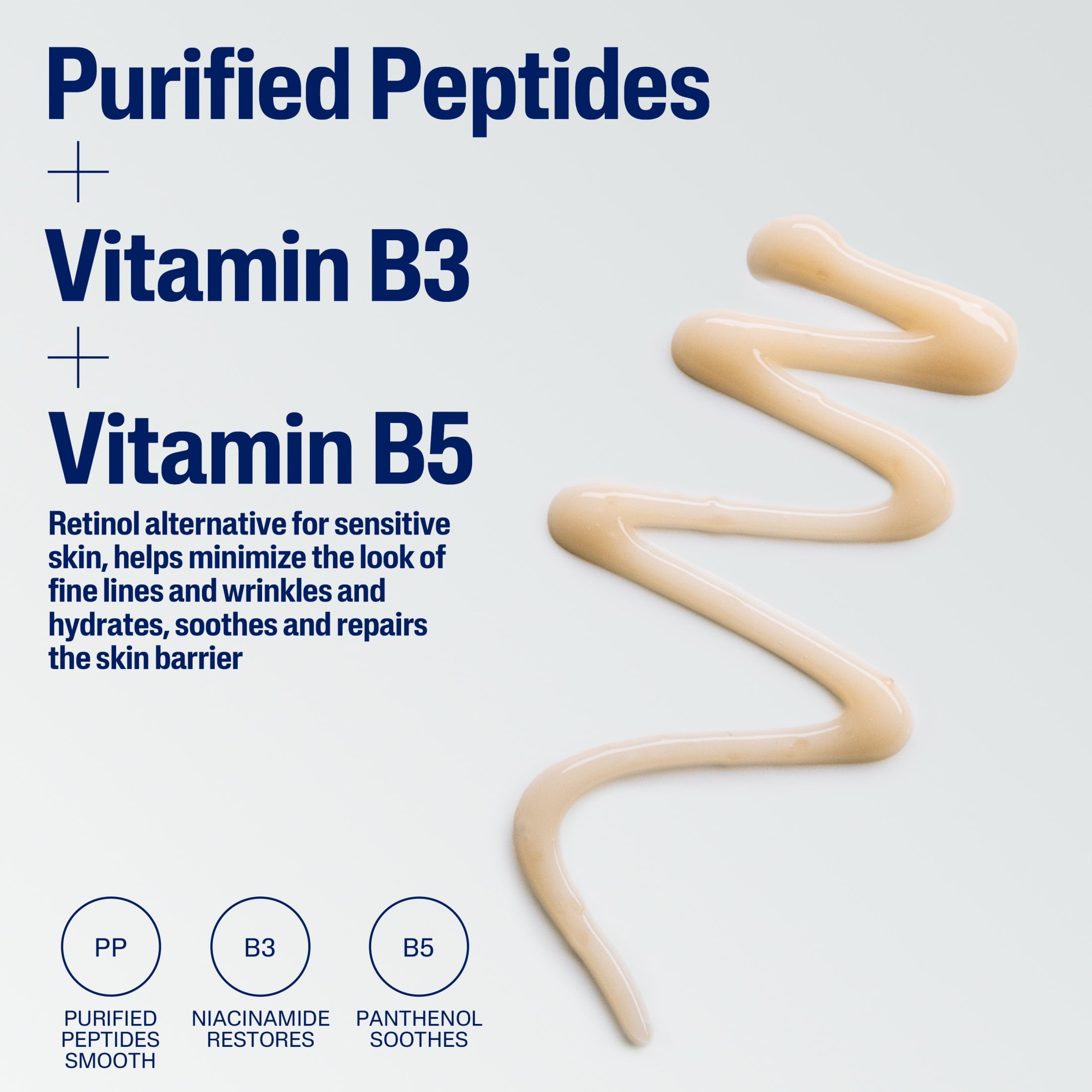 Cetaphil Healthy Renew Eye Gel Serum for Sensitive Skin with Purified Peptides, 0.5 oz