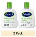 (2 pack) Cetaphil Moisturizing Lotion Hydrating Lotion for All Skin Types, Sensitive Skin, 4 oz