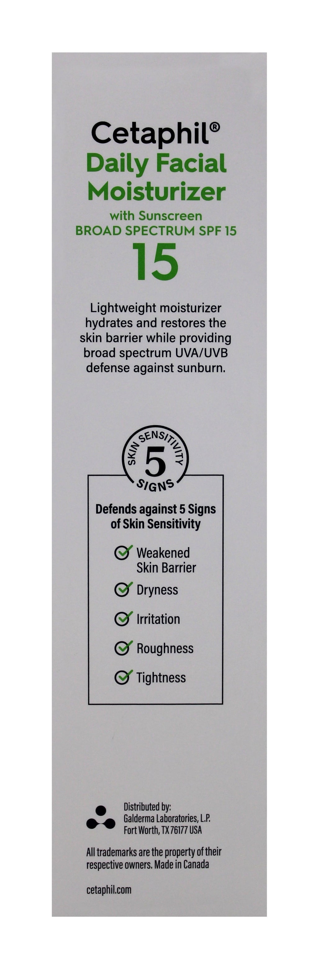 Cetaphil Daily Facial Moisturizer SPF 15 4 oz (Pack of 3)