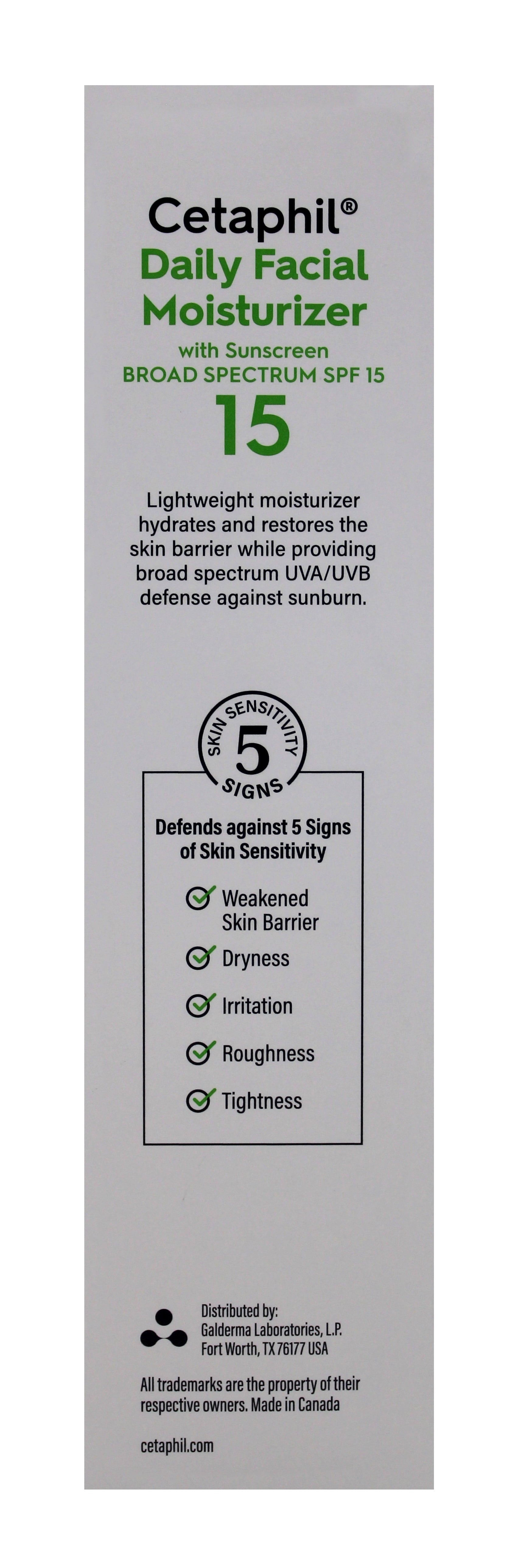 Cetaphil Daily Facial Moisturizer SPF 15 4 oz (Pack of 3)