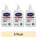 (3 pack) Cetaphil Eczema Restoraderm Soothing Moisturizer for Dry Itchy Skin, Unscented, 16 fl oz