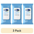 (3 pack) Cetaphil Gentle Skin Cleansing Cloths, 25 ct, Fragrance Free Face and Body Wipes
