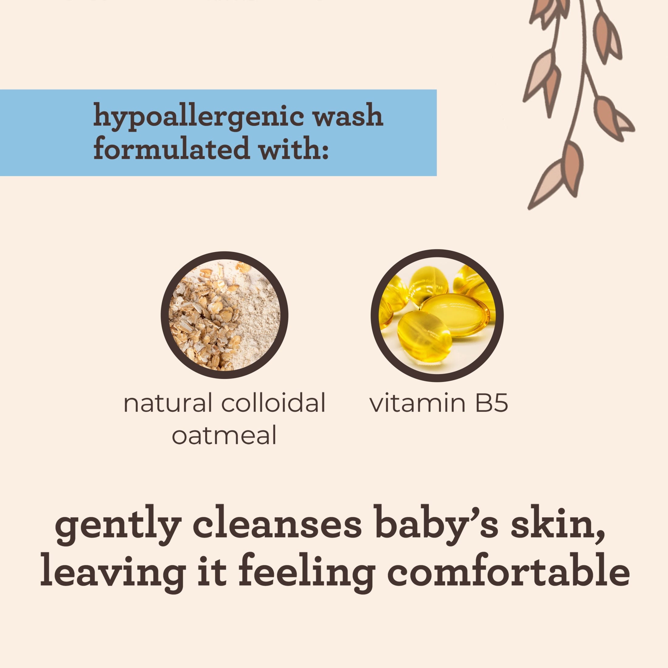 (2 pack) Aveeno Infant Baby Cleansing Therapy Moisturizing Bath Body Wash, Oatmeal, 8 fl oz