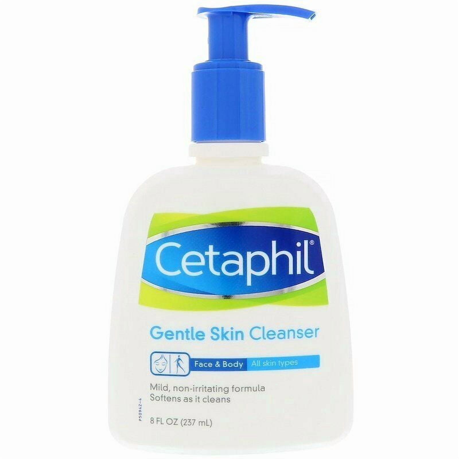 4 Pack - Cetaphil Gentle Skin Cleanser for All Skin Types 8 oz Each