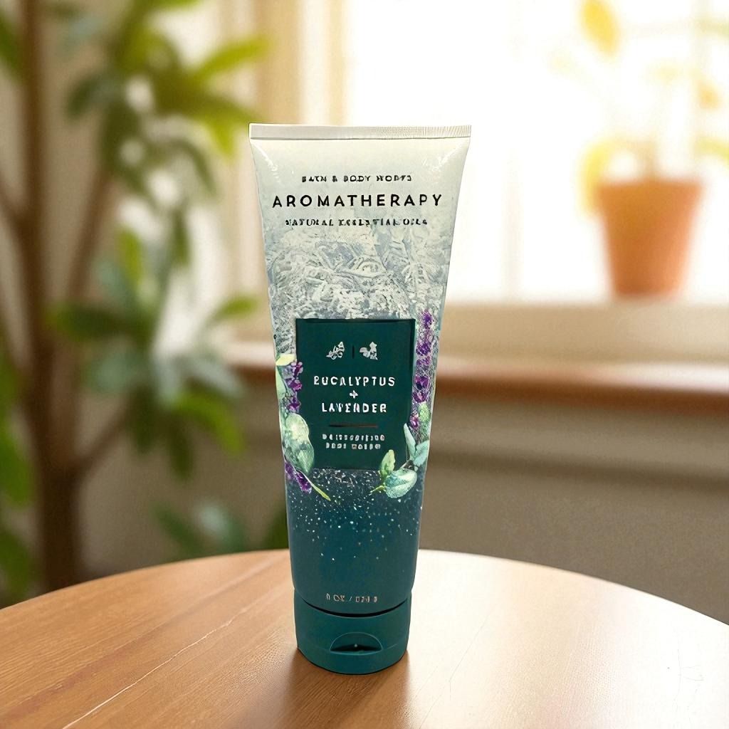 Bath and Body Works Eucalyptus + Lavender Moisturizing Body Cream (Aroma) 8 OZ / 226 G