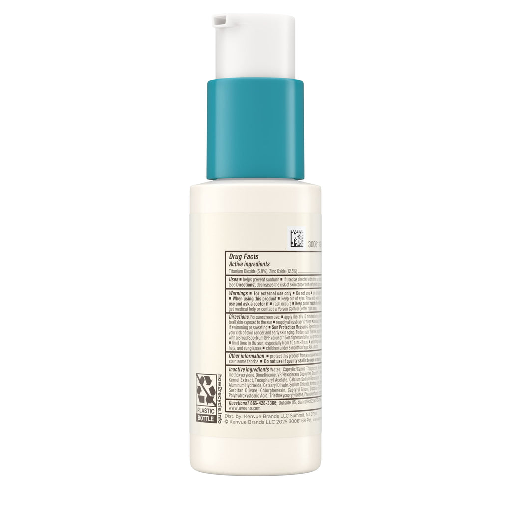Aveeno Kids Daily Moisture Sunscreen Face Lotion, SPF 30, 1.5 fl. oz