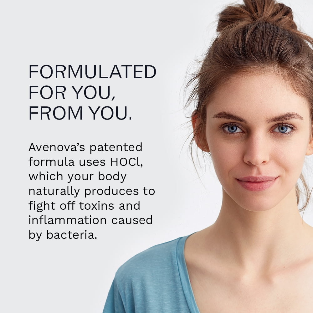 Avenova Antimicrobial Eyelid and Lash Cleanser - Soothing Formula, Effective Relief from Irritation, Dry Eyes, Styes and Blepharitis. Pure and Gentle Hypochlorous Acid Spray, 20mL (0.68 oz)