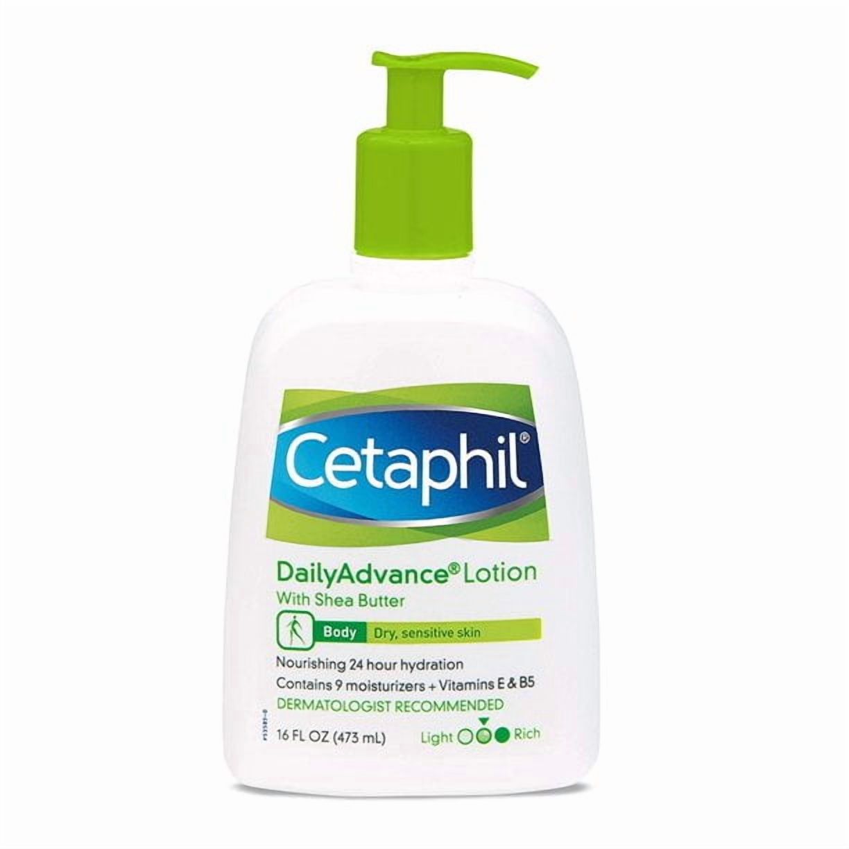 Cetaphil Daily Advance Lotion for Dry & Sensitive Skin, 16 ounces Unit by Cetaphil Beauty