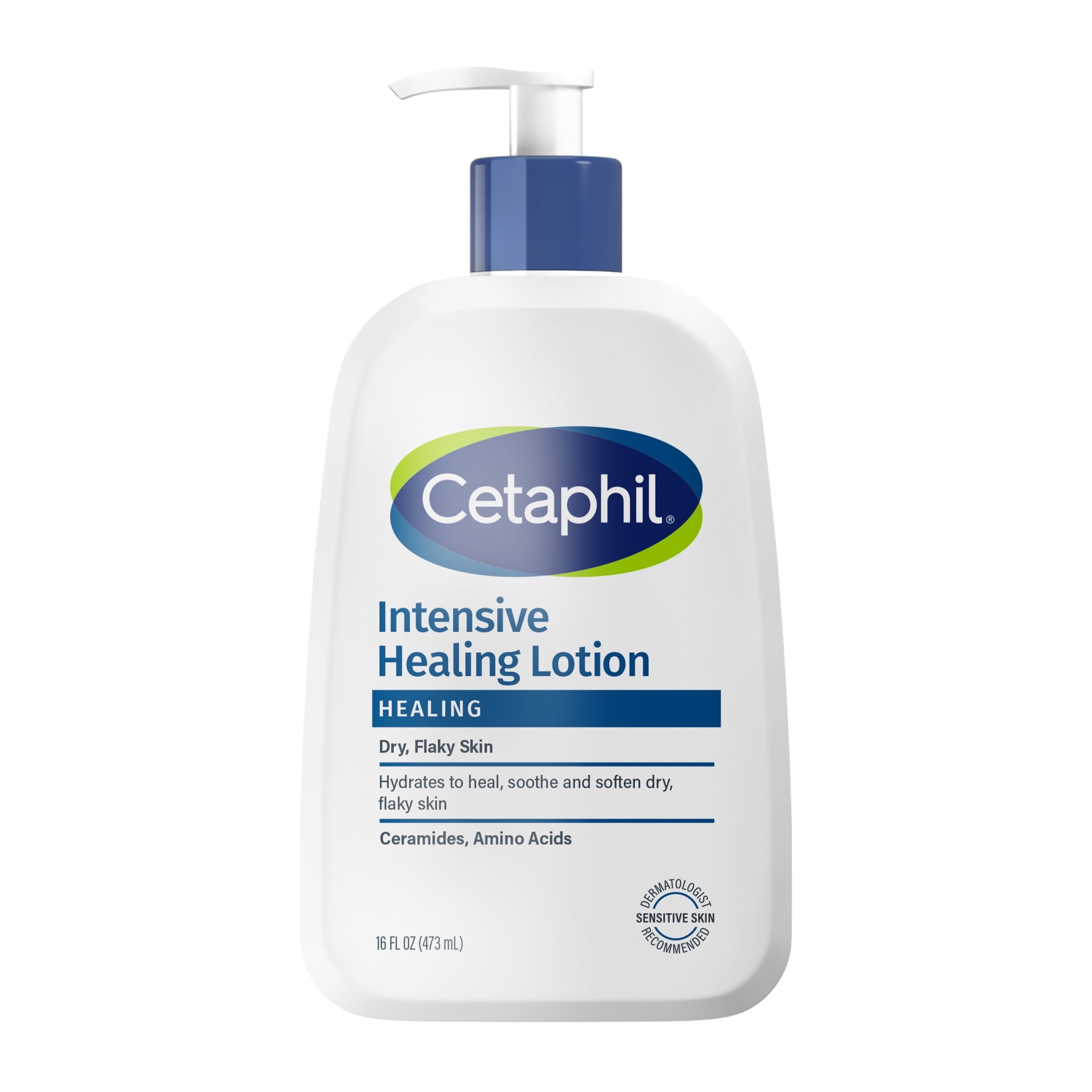 Cetaphil Intensive Healing Lotion with Ceramides, For Dry, Rough, Flaky Skin, 16 oz