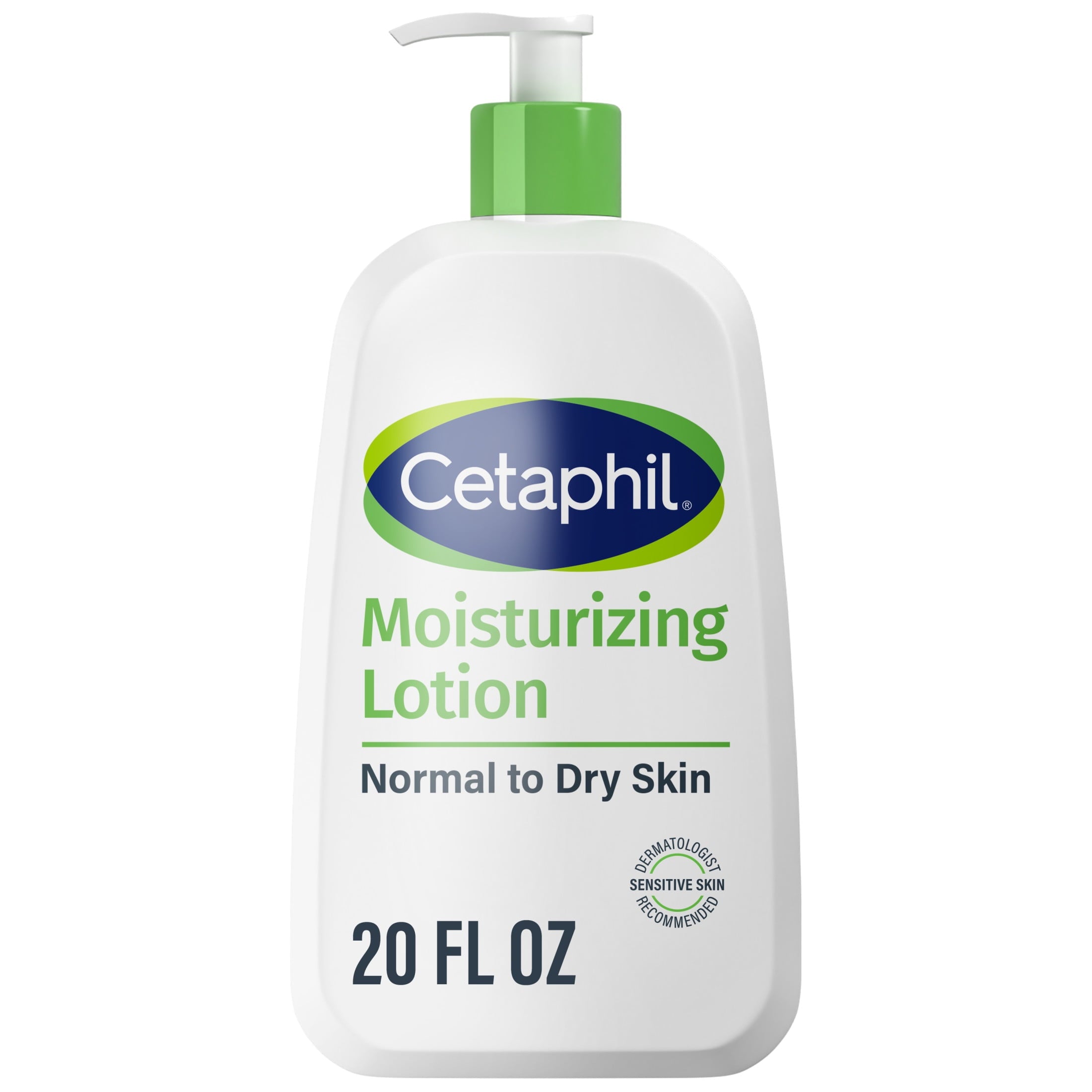 (2 pack) Cetaphil Moisturizing Lotion for Normal to Dry Skin, Hydrating Fragrance Free, 20 fl oz