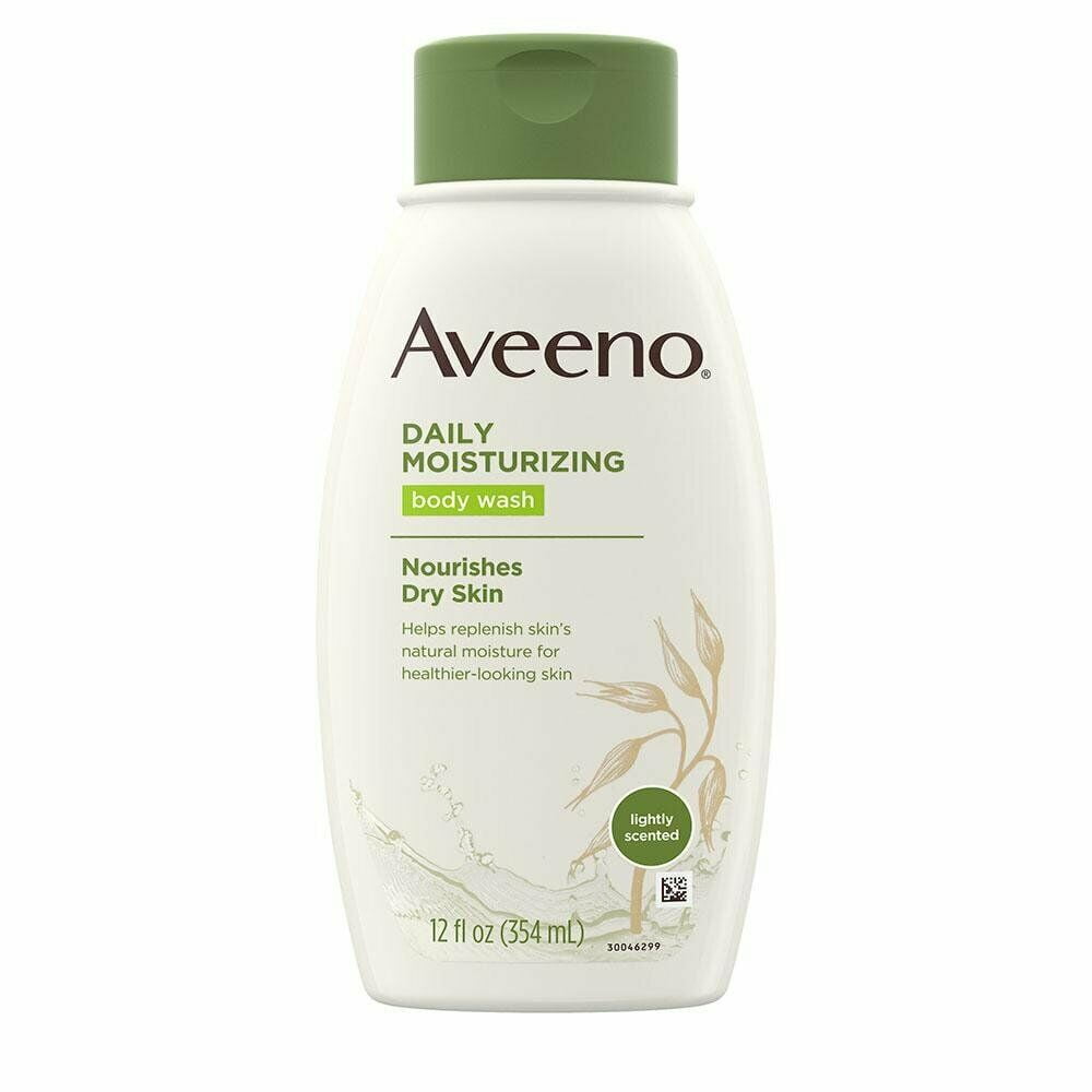 AVEENO Active Naturals Daily Moisturizing Body Wash 12 oz Pack of 7