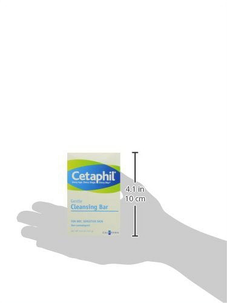 Cetaphil Gentle Cleansing Bar, Hypoallergenic, 4.5 Ounce