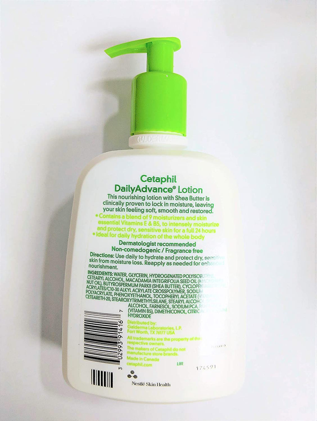 Cetaphil Daily Advance Lotion for Dry & Sensitive Skin, 16 ounces Unit by Cetaphil Beauty