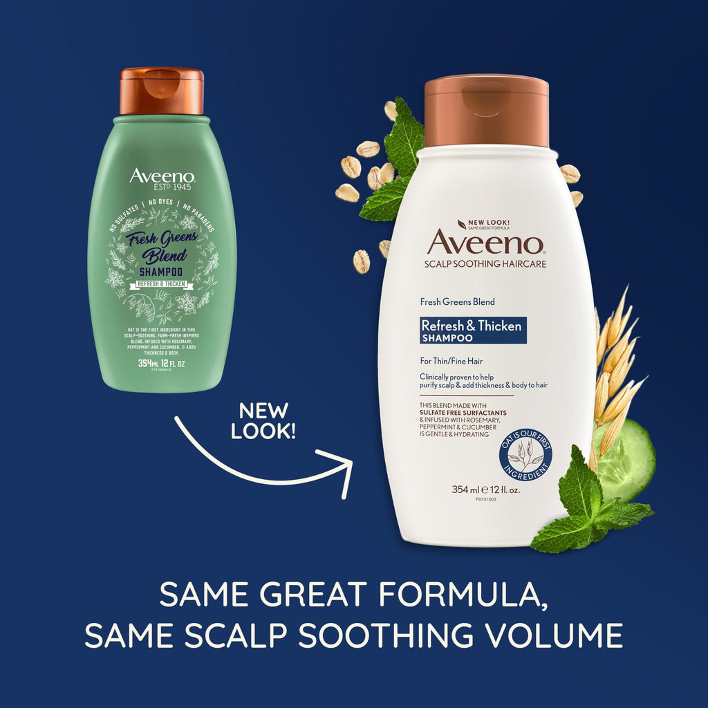 Cucumber & Rosemary Natural Volumizing Shampoo