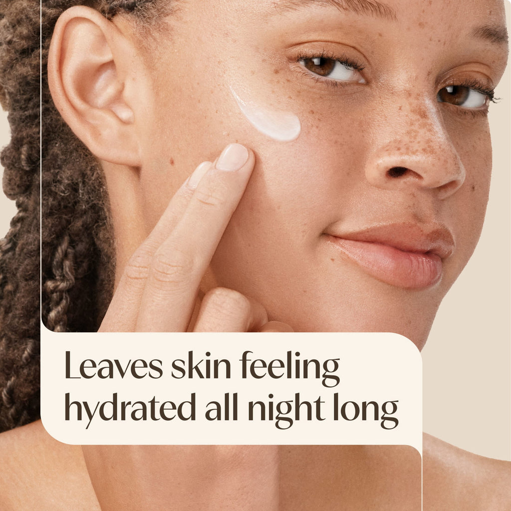 Aveeno Positively Radiant Moisturizing Night Face Cream, 1.7 Fl oz