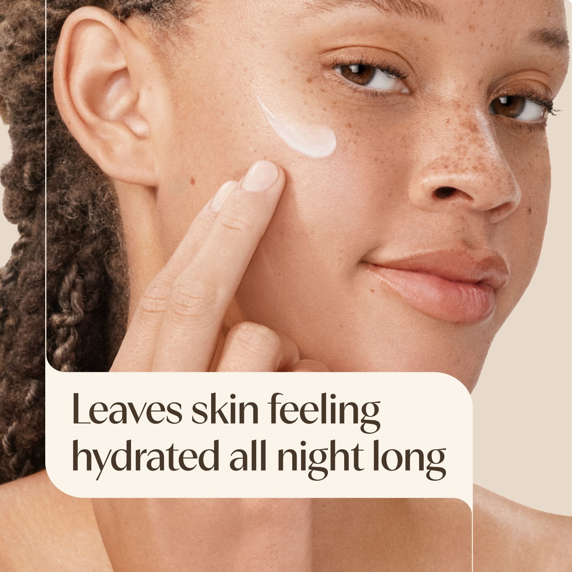 Aveeno Positively Radiant Moisturizing Night Face Cream, 1.7 Fl oz