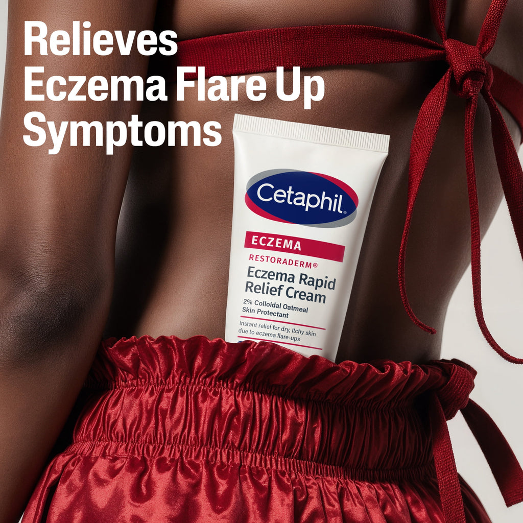 Cetaphil Restoraderm Rapid Relief Cream for Eczema Prone Skin, Unscented, 8 fl oz