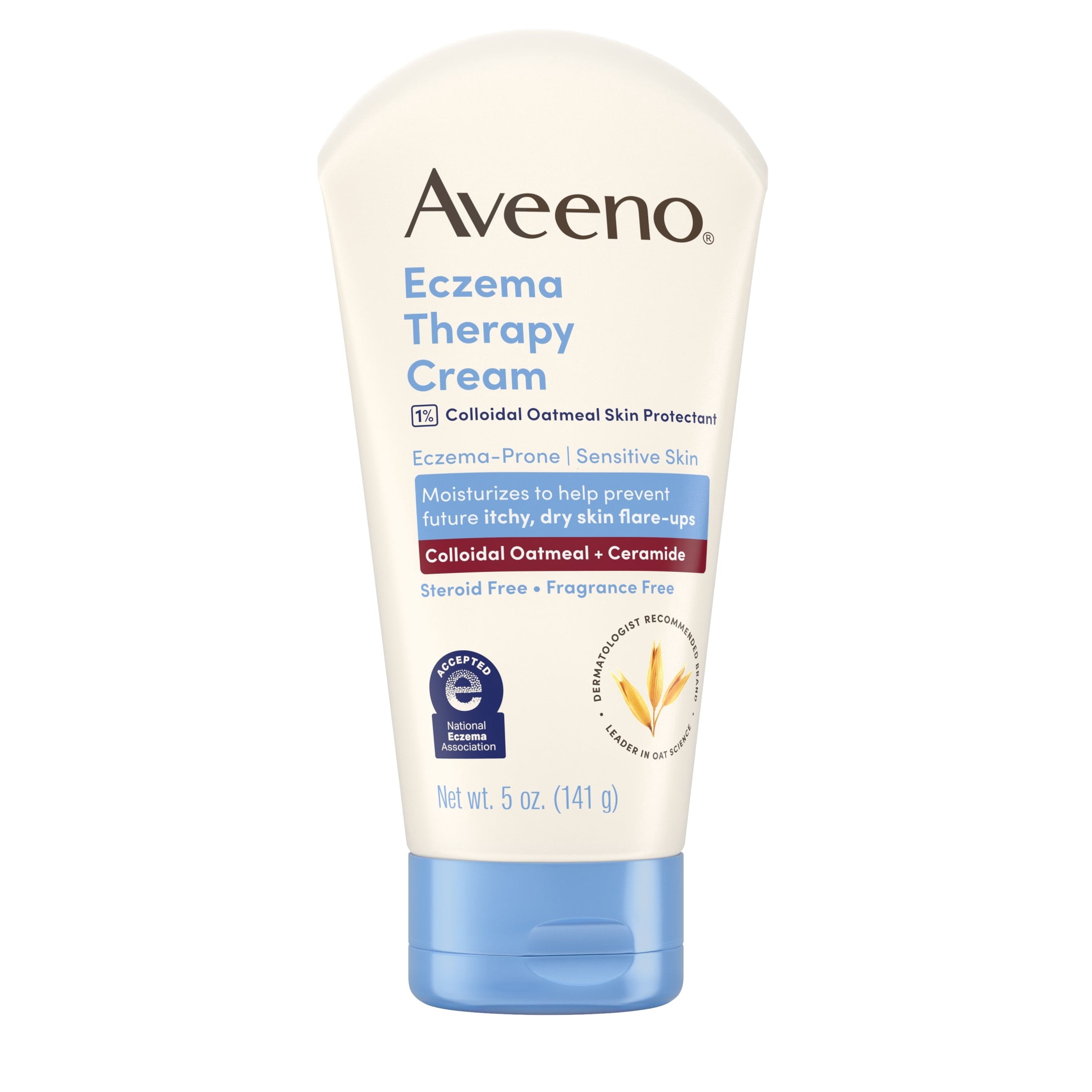 Aveeno Eczema Therapy Daily Soothing Body Cream, Steroid-Free, 5 oz