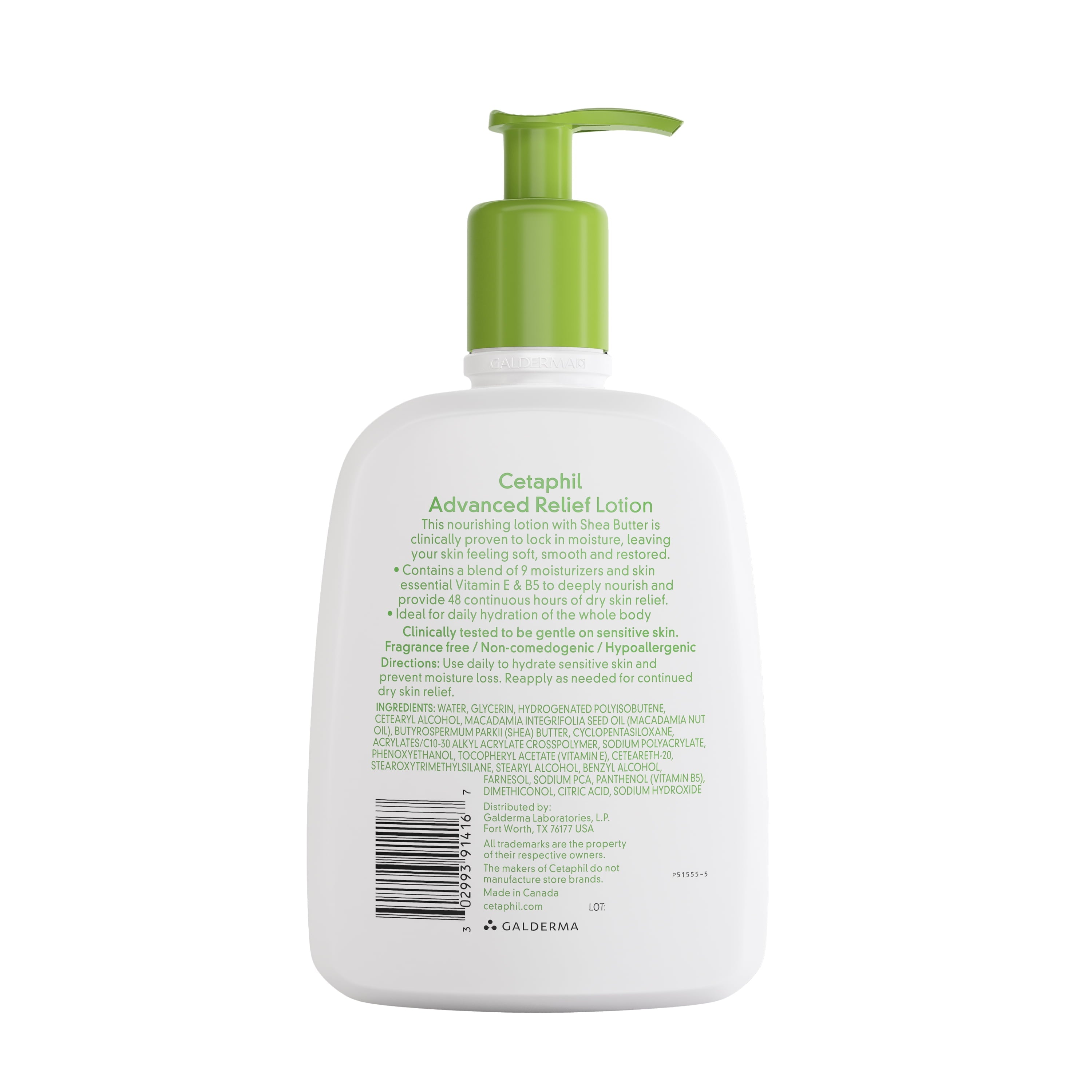 Cetaphil Advanced Relief Lotion with Shea Butter, 16 fl oz