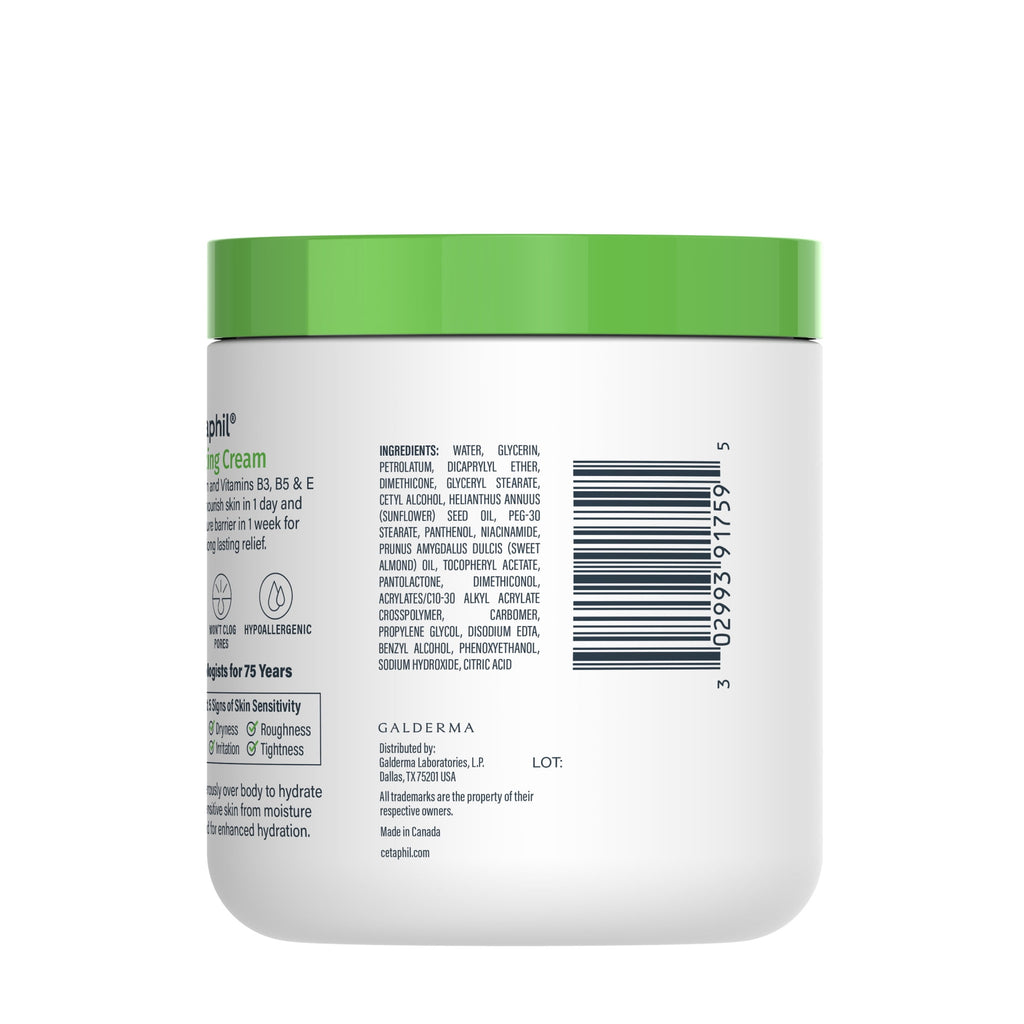 Cetaphil Moisturizing Cream for Dry to Very Dry Skin, Unscented, 20 fl oz