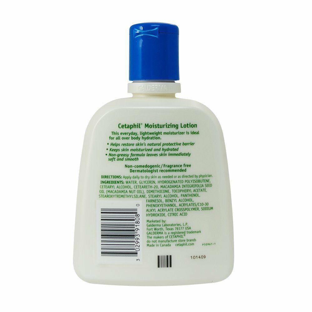 Cetaphil Moisturizing Lotion for All Skin Types 8 oz (Pack of 3)