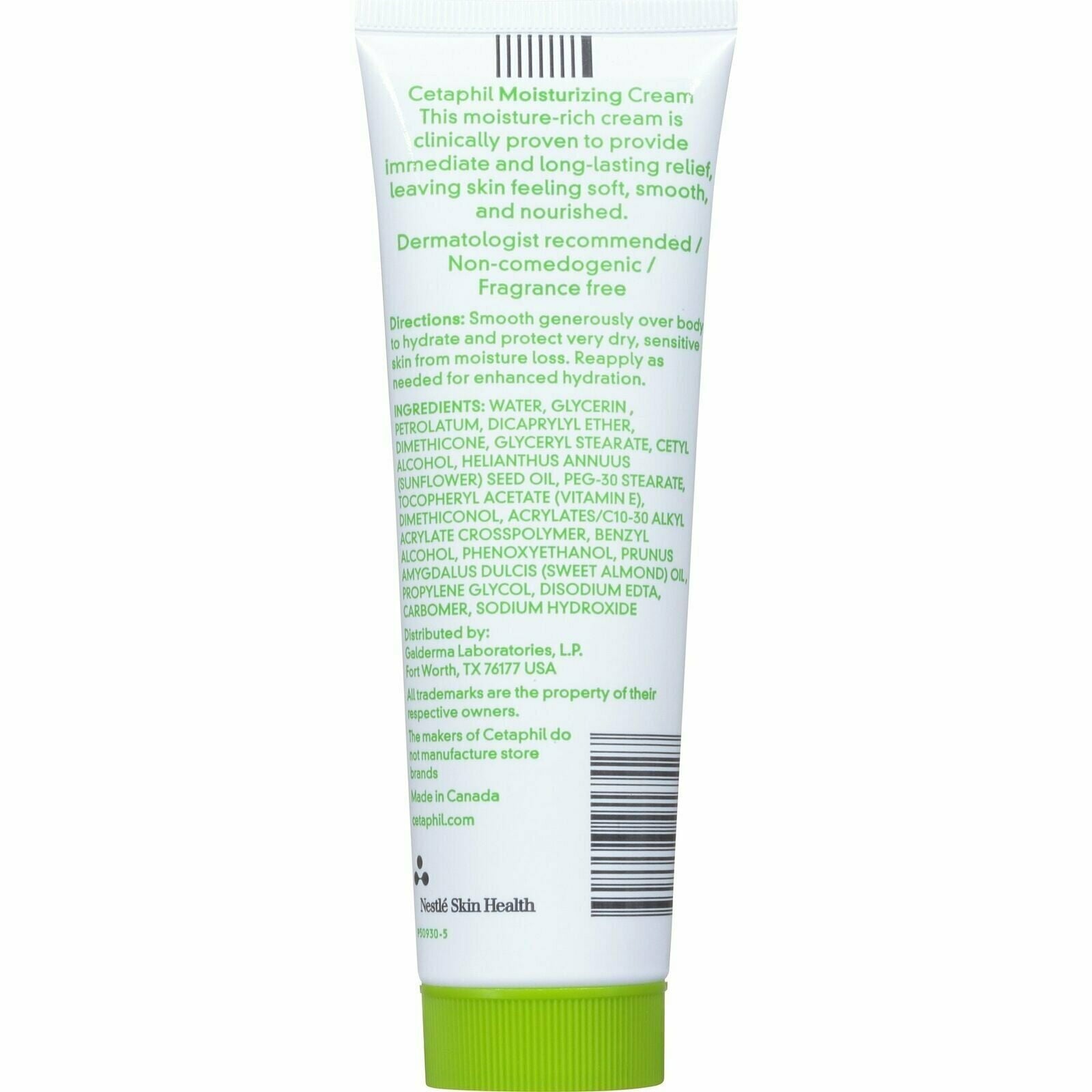 Cetaphil Moisturize & Hydrates Sensitive Skin Cream Lotion, 3 oz, 3 Pack