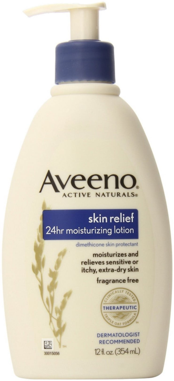 AVEENO Active Naturals Skin Relief Moisturizing Lotion 12oz (Pack of 2)