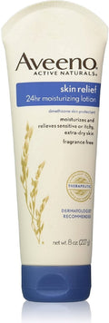 AVEENO Active Naturals Skin Relief Moisturizing Lotion 8 oz (Pack of 2)