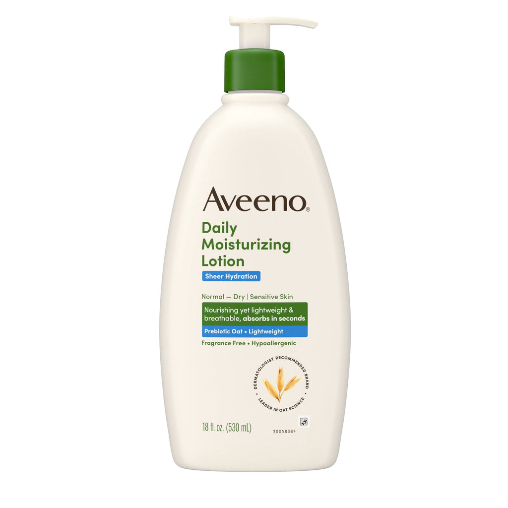 Aveeno Daily Moisturizing Sheer Hydration Body Lotion, 18 Fl oz