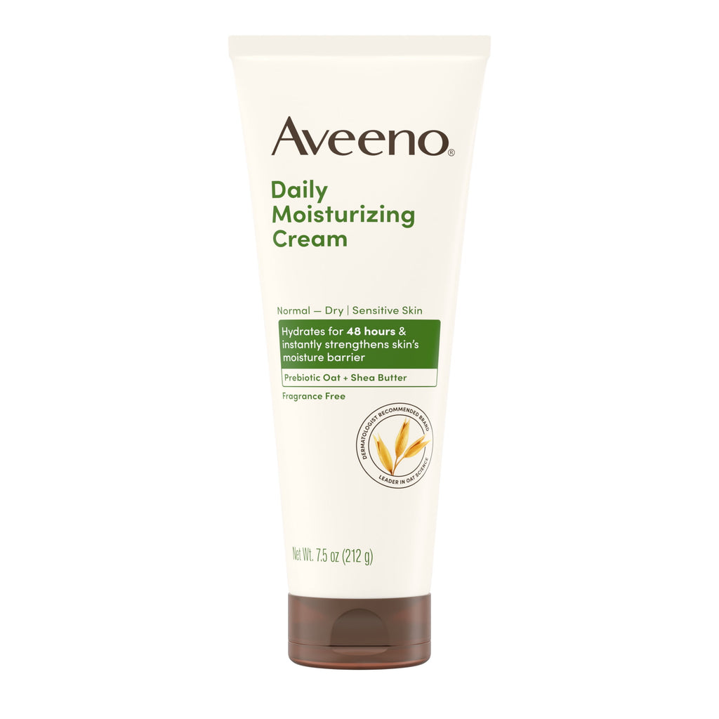 Aveeno Daily Moisturizing Cream for Face & Body, 7.5 oz