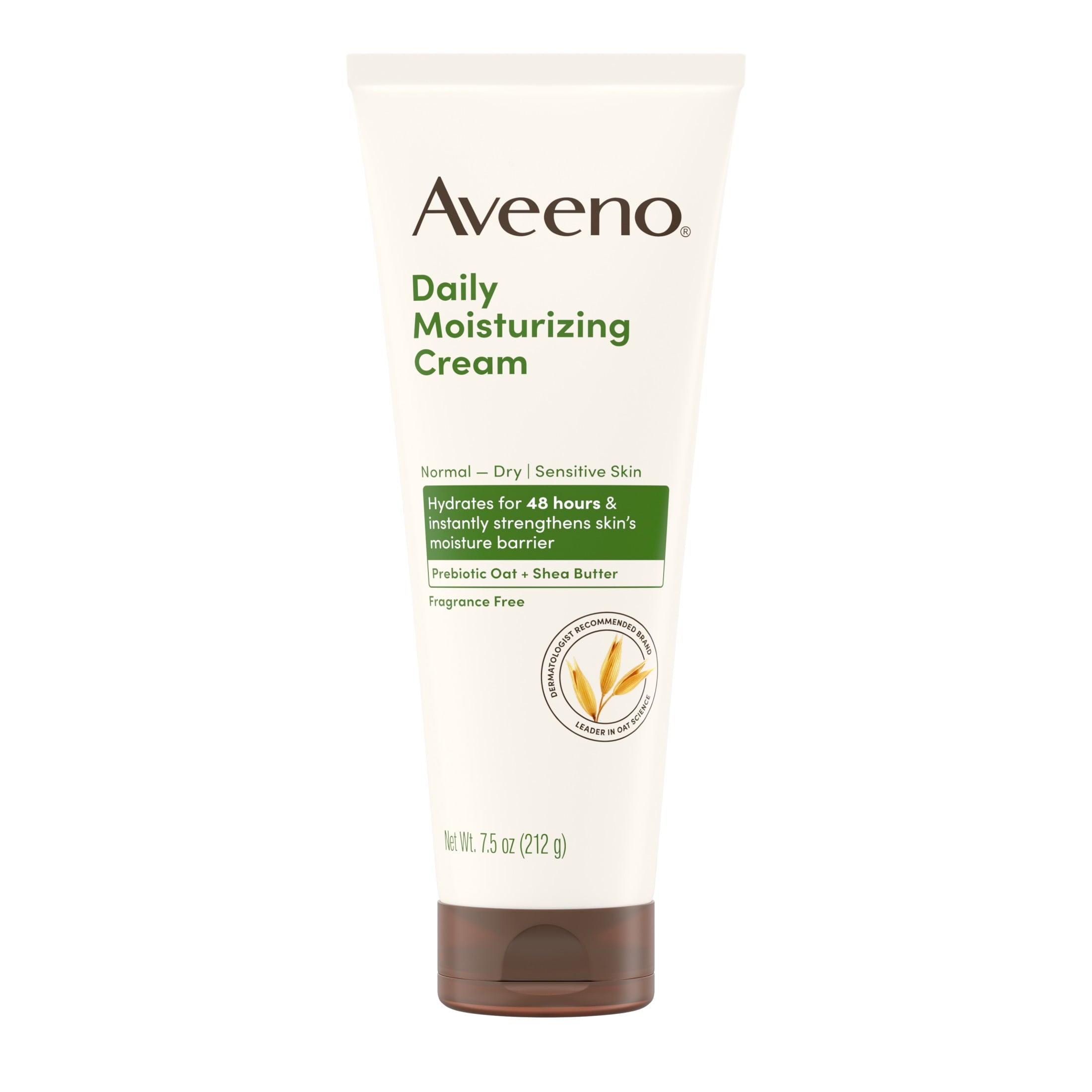 Aveeno Daily Moisturizing Cream for Face & Body, 7.5 oz