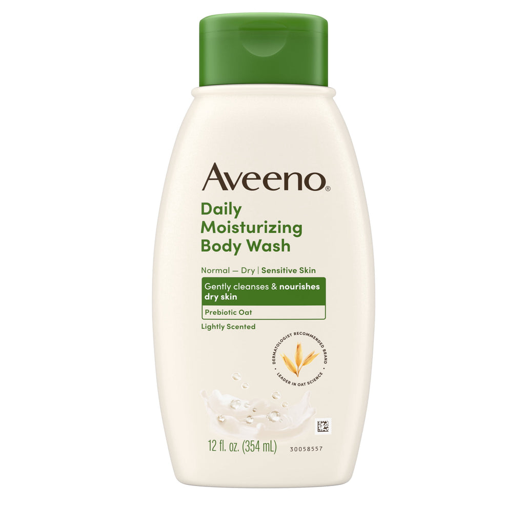 Aveeno Daily Moisturizing Body Wash for Dry + Sensitive Skin, 12 fl. oz