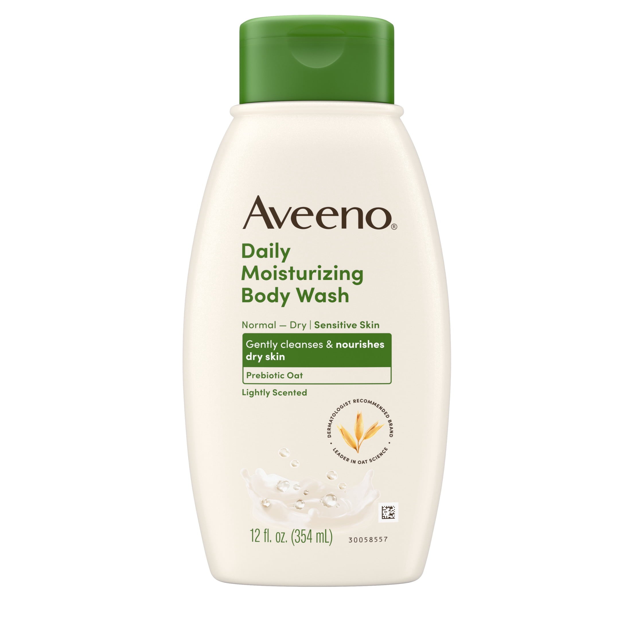 Aveeno Daily Moisturizing Body Wash for Dry + Sensitive Skin, 12 fl. oz