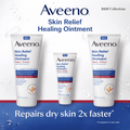 Aveeno Skin Relief Healing Ointment Repair + Protect, Fragrance-Free, Dry & Cracked Skin Treatment, Multi-Pack (2 x 7.2 oz + 1 x 2 oz)