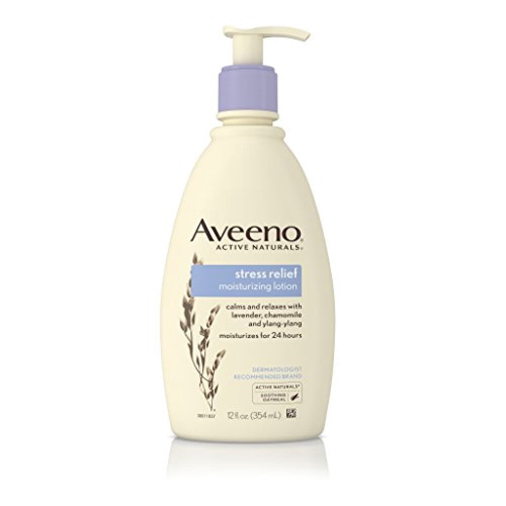 Aveeno Stress Relief Moisturizing Lotion To Calm And Relax (Pack of 6)