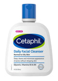 Cetaphil Daily Facial Cleanser 4oz Combination To Oily Skin (Pack of 3)