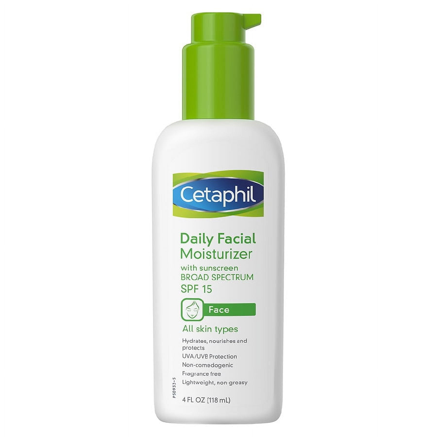 Cetaphil Daily Facial Moisturizer Lotion SPF 15 Fragrance Free
