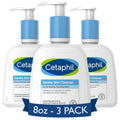 Cetaphil Face Wash, Hydrating Gentle Skin Cleanser For Dry To Normal Sensitive Skin, New 8 Oz 3 Pack, Fragrance Free, Soap Free And Non-Foaming.