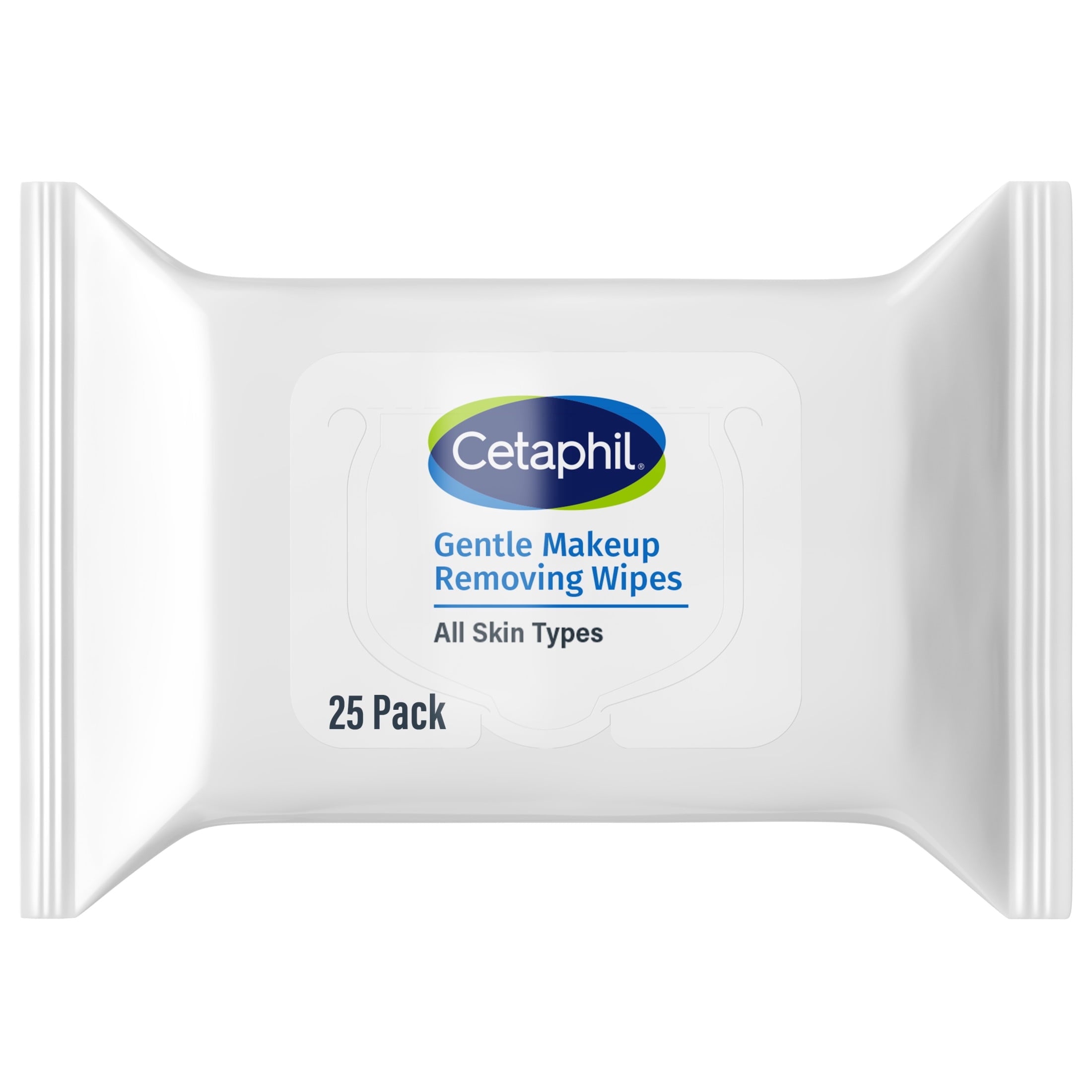 Cetaphil Gentle Makeup Remover Face Cleansing Wipes, Fragrance Free, 25 ct