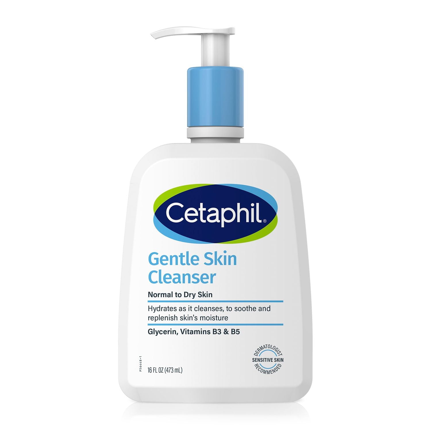 Cetaphil Gentle Skin Cleanser for All Skin Types 16 Fl Oz (Pack of 3)