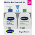 Cetaphil Healthy Skin Essentials Kit, Daily Facial Cleanser & Moisturizing Lotion, 2 Piece Kit