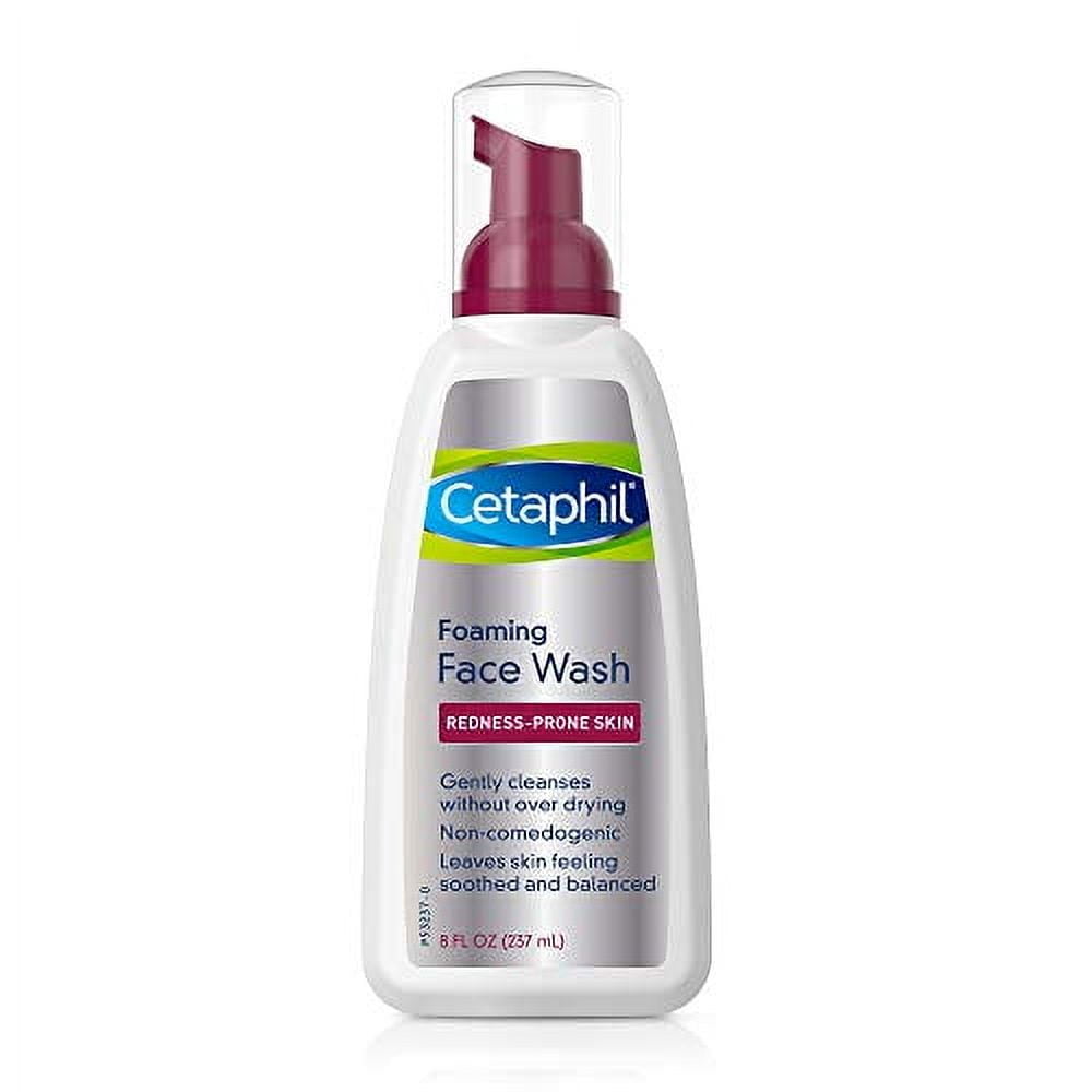 Cetaphil Redness Control Daily Foaming Face Wash, 8 oz, 3 Pack