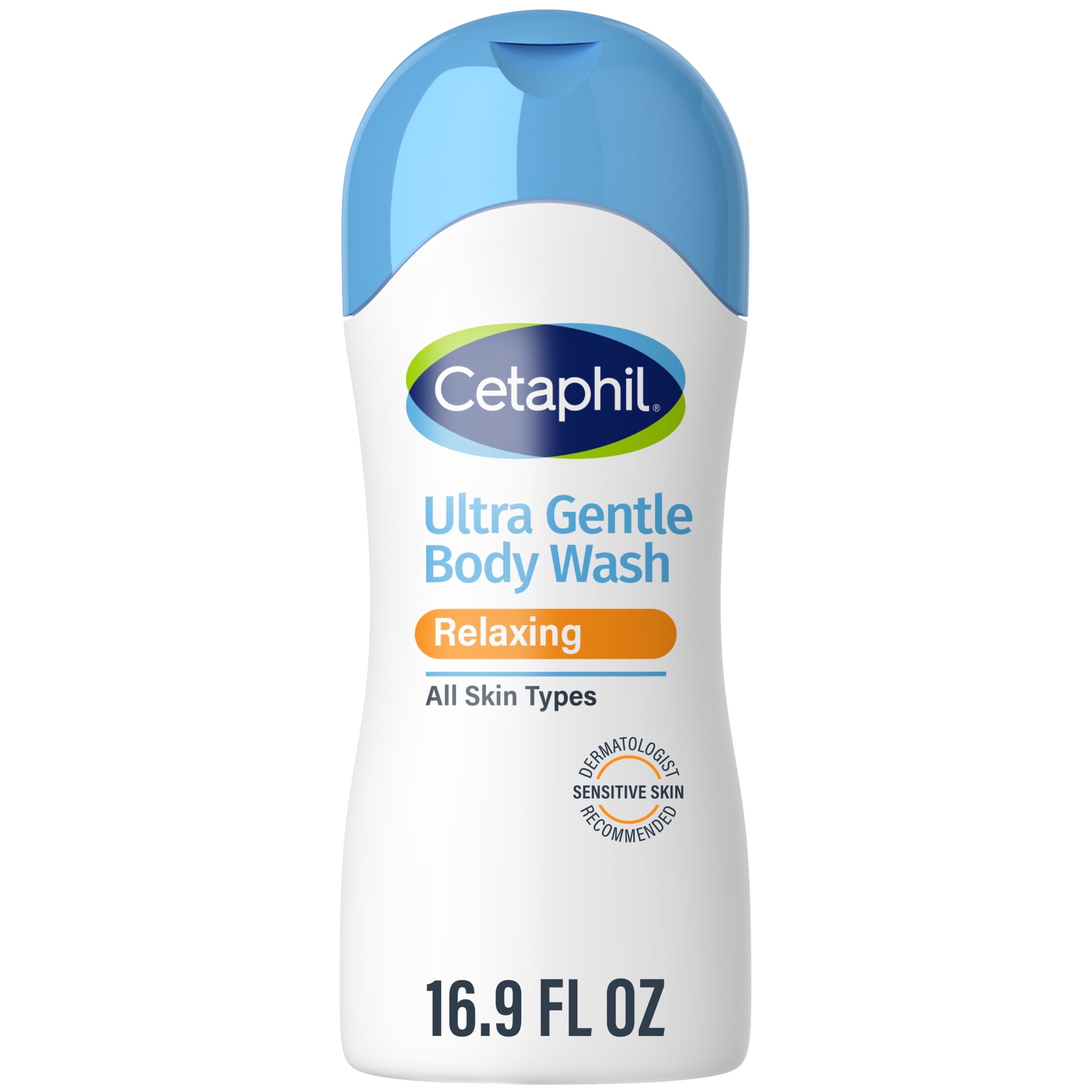 Cetaphil Ultra Gentle Relaxing Body Wash, For All Skin Types, Marigold Extract, 16.9 oz